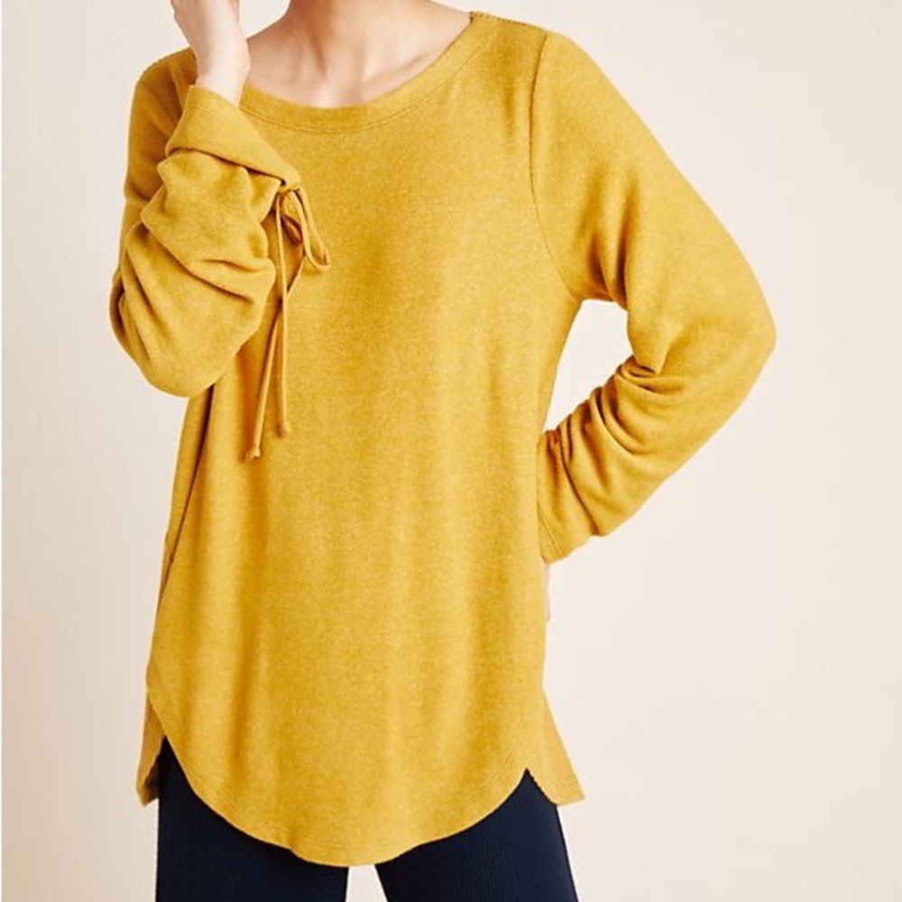Anthropologie Saturday Sunday Tenley Ruched Tunic